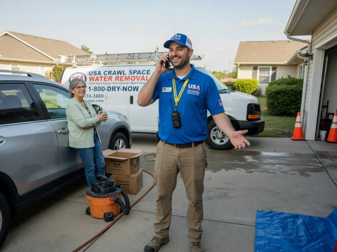 Crawl Space Water Removal Belmont, NC FAQs